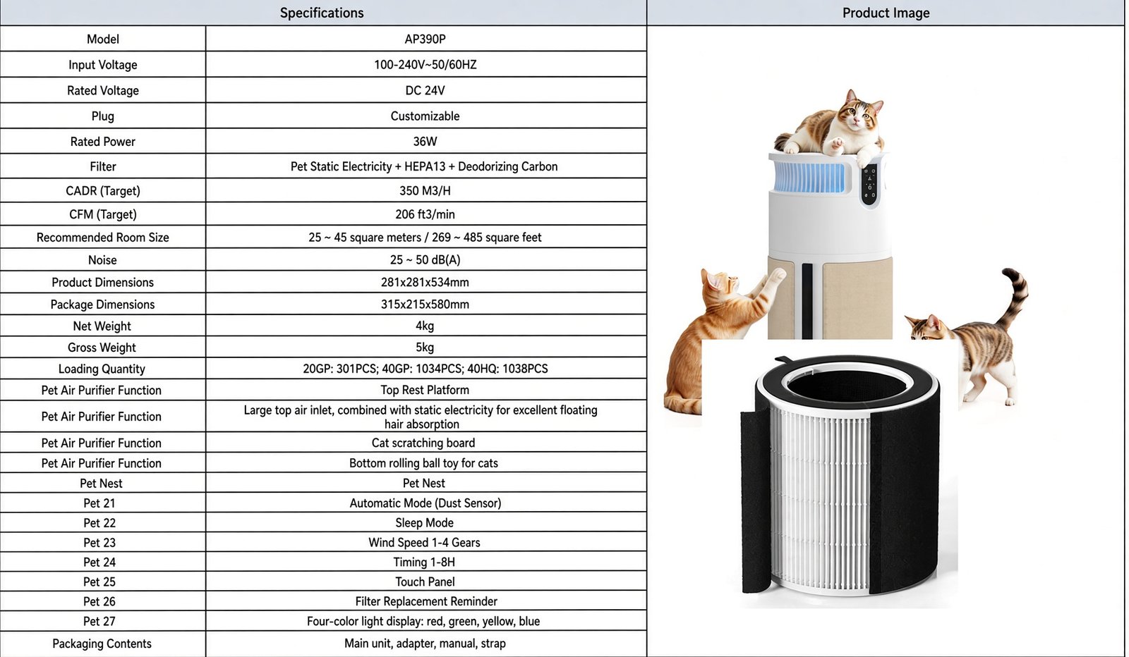 AP390 Pet Air Purifier - image 2