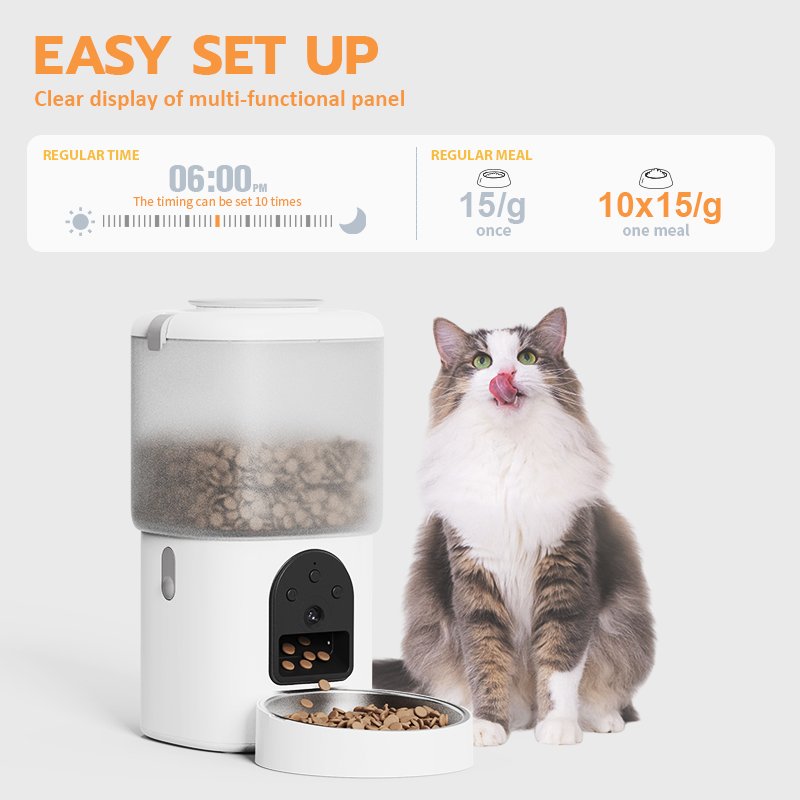 PC-F8 Smart Pet Feeder with Camera - image 5