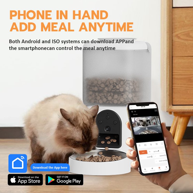 PC-F8 Smart Pet Feeder with Camera - image 6