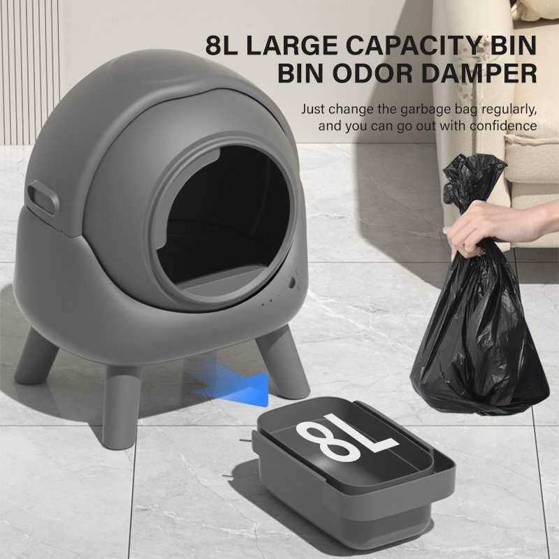 4073B Rolling Litter Box WiFi