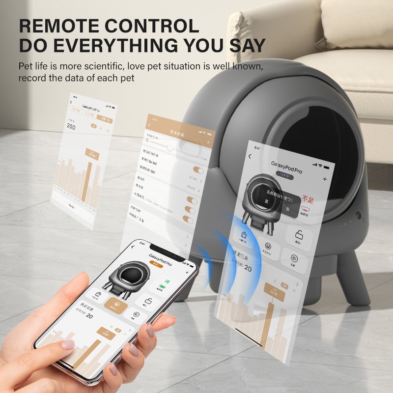 4073B Rolling Litter Box WiFi - image 2