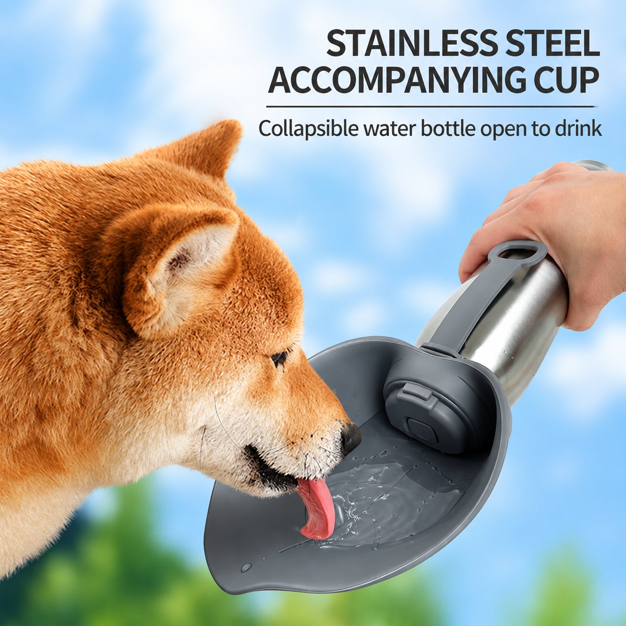 750mL Stainless Steel Travel Bottle - image 6