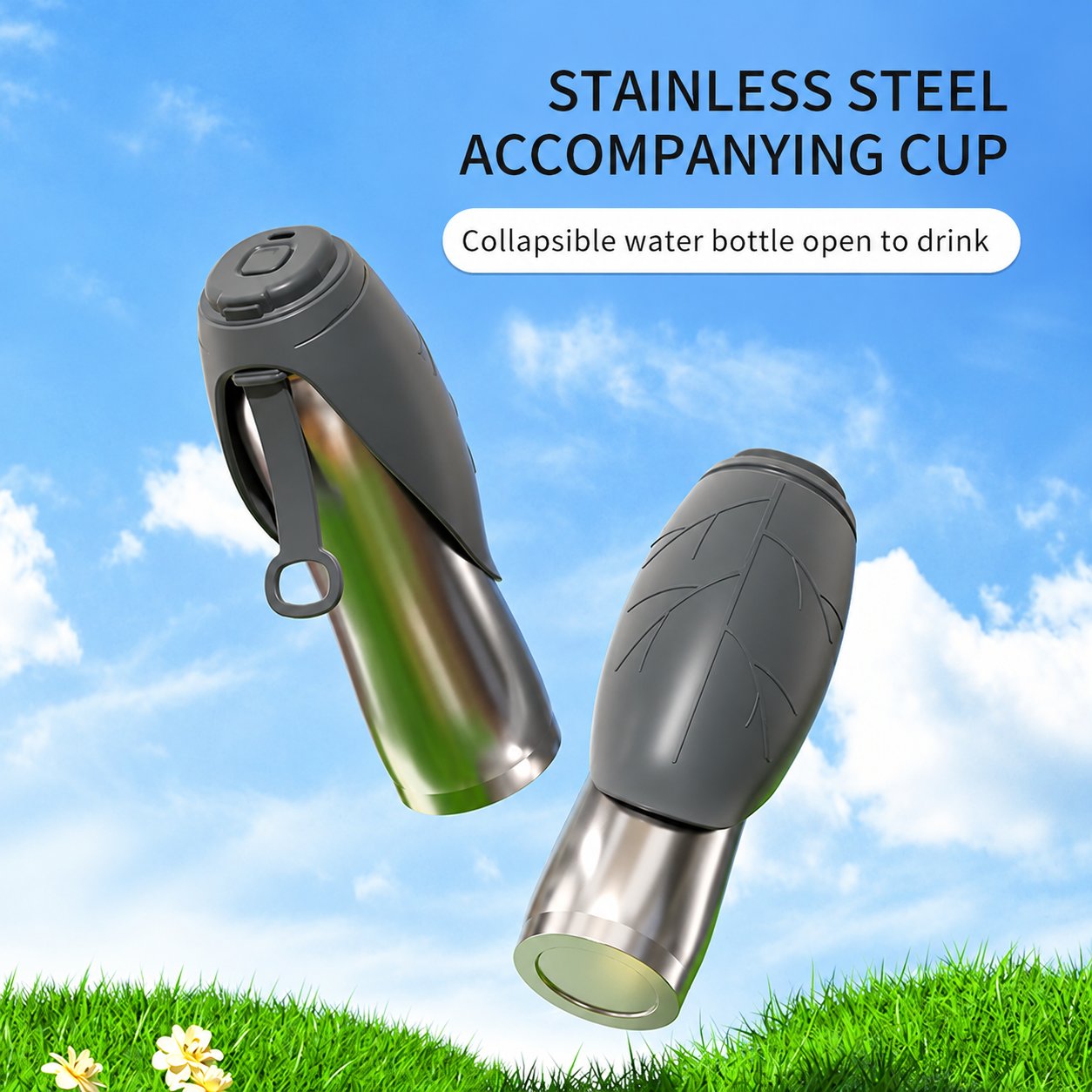 750mL Stainless Steel Travel Bottle - image 7