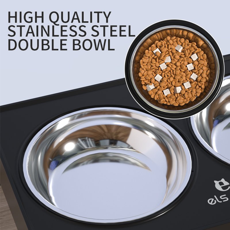 Adjustable Pet Bowl Stand - image 2