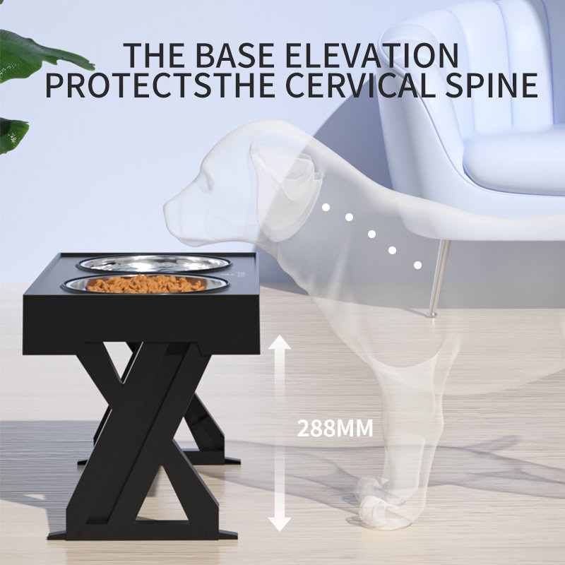 Adjustable Pet Bowl Stand - image 3