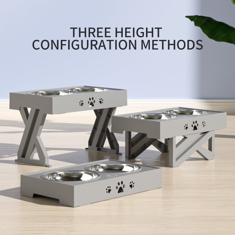 Adjustable Pet Bowl Stand - image 4