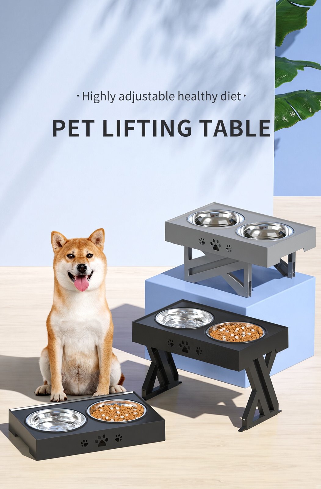 Adjustable Pet Bowl Stand - image 10