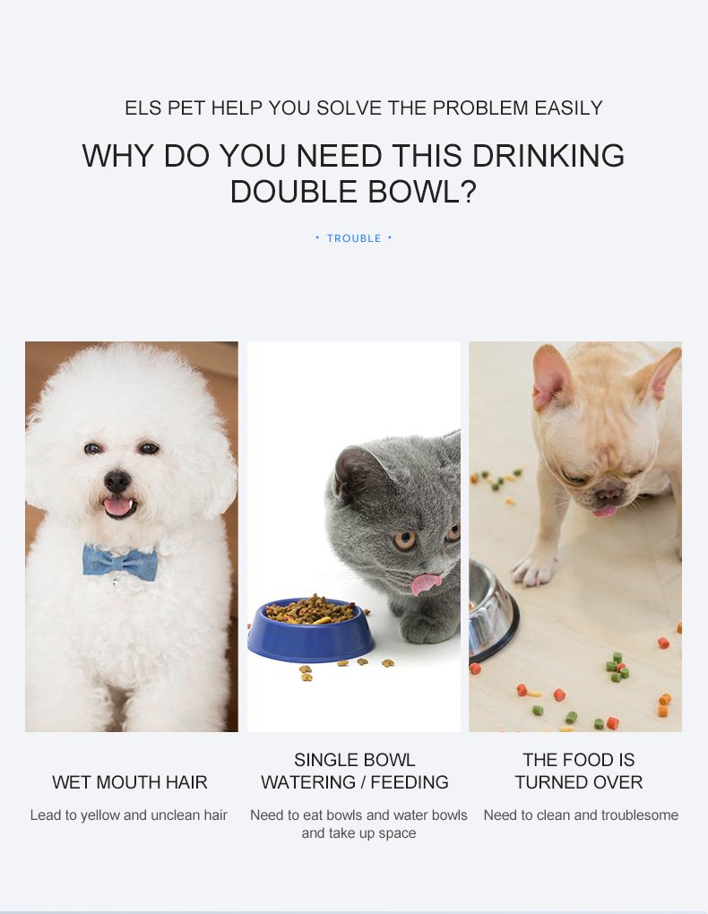 Double Food and Water Bowls - image 2