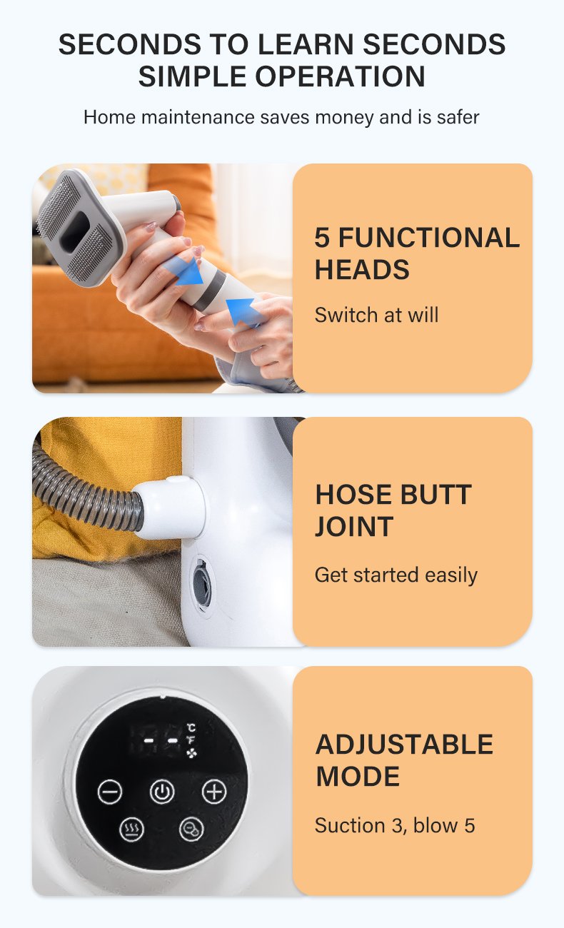 Grooming Vacuum and Dryer Combo - image 10