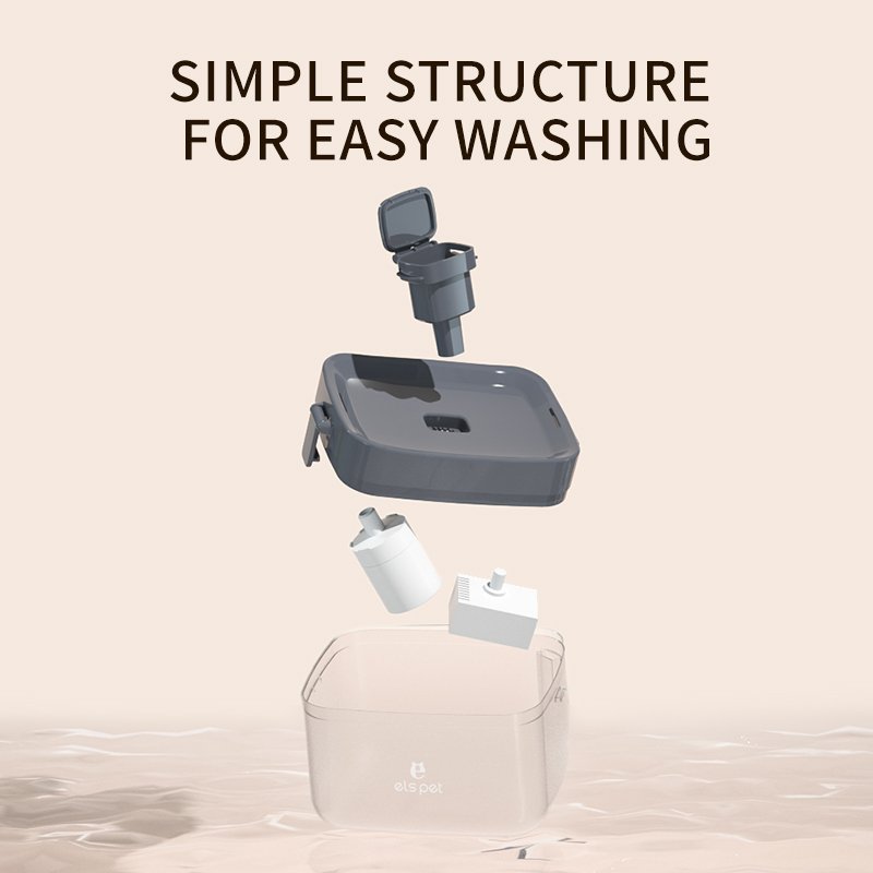 Mini Pet Water Fountain 1.5L - image 8