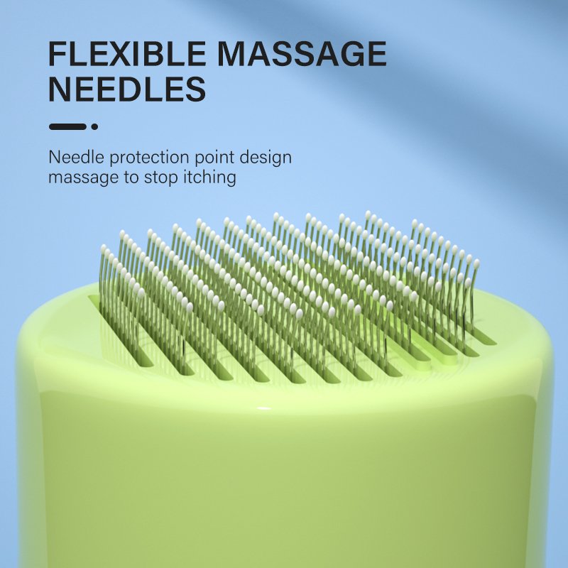 Pudding Self-Cleaning Pet Brush - image 2