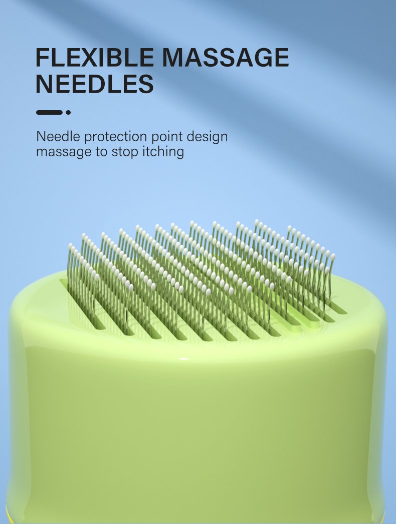 Pudding Self-Cleaning Pet Brush - image 10
