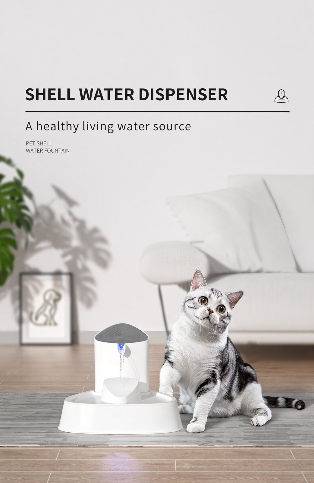 Shell Pet Water Fountain - image 10