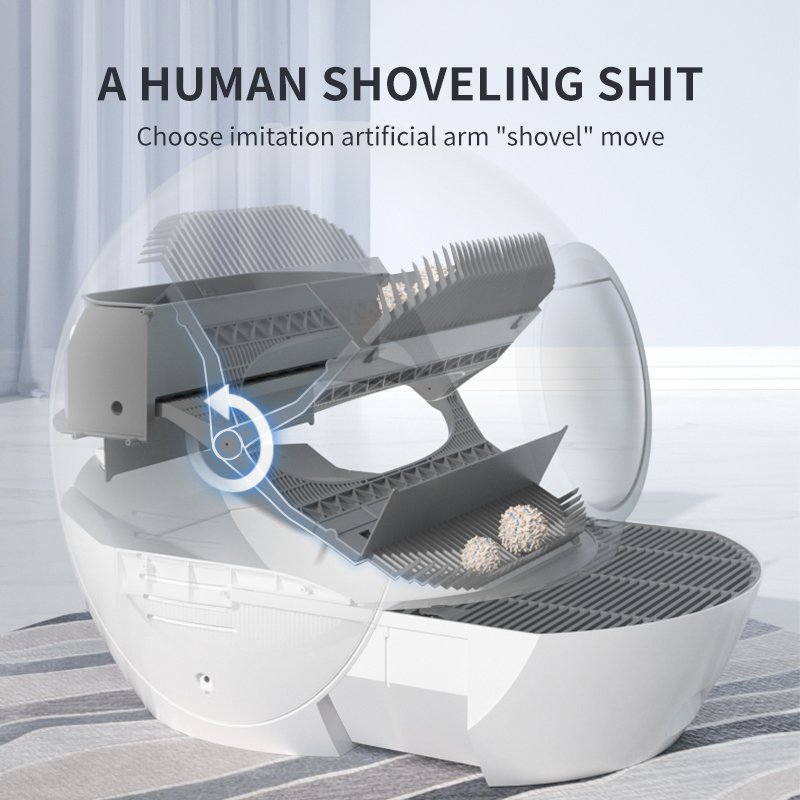 Space Capsule Smart Litter Box Gen 1 - image 4