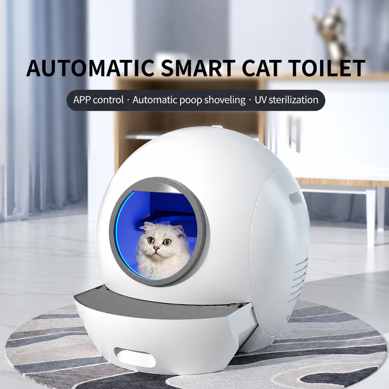 Space Capsule Smart Litter Box Gen 1 - image 7