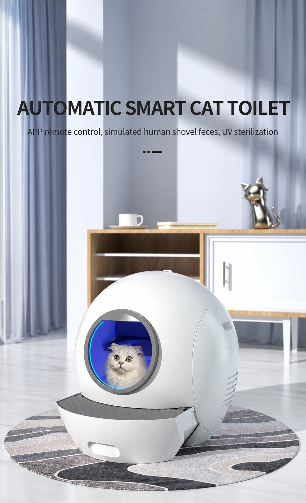 Space Capsule Smart Litter Box Gen 1 - image 9